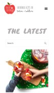 How babyfoode.com looks like on a mobile device such as an iPhone.