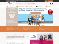 Desktop screenshot for ancv.com