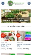 How bachhoaxelam.com looks like on a mobile device such as an iPhone.