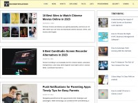 Desktop screenshot for technotification.com