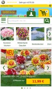 How baldur-garten.de looks like on a mobile device such as an iPhone.