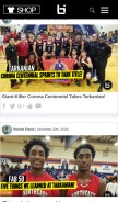 How ballislife.com looks like on a mobile device such as an iPhone.