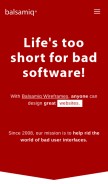 How balsamiq.com looks like on a mobile device such as an iPhone.