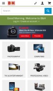 How bandh.com looks like on a mobile device such as an iPhone.