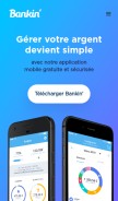 How bankin.com looks like on a mobile device such as an iPhone.