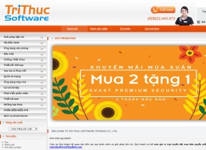 How banquyenphanmem.com looks like on a tablet such as an iPad.