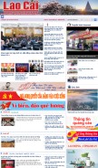 How baolaocai.vn looks like on a mobile device such as an iPhone.