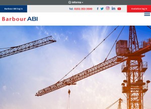 How barbour-abi.com looks like on a tablet such as an iPad.