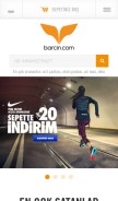How barcin.com looks like on a mobile device such as an iPhone.