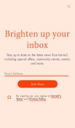How barre3.com looks like on a mobile device such as an iPhone.