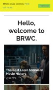 How battleroyalewithcheese.com looks like on a mobile device such as an iPhone.