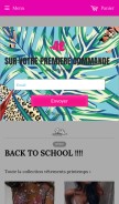 How bawcollection.com looks like on a mobile device such as an iPhone.