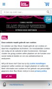 How bax-shop.nl looks like on a mobile device such as an iPhone.