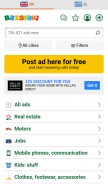 How bazaraki.com looks like on a mobile device such as an iPhone.