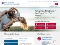 Desktop screenshot for lancastergeneralhealth.org