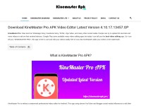 Desktop screenshot for kinemasterapk.pro