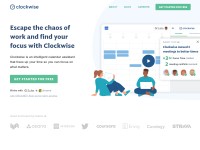 Desktop screenshot for getclockwise.com