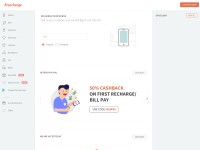 Desktop screenshot for freecharge.in