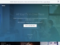 Desktop screenshot for hulu.com
