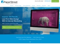 Desktop screenshot for paperstreet.com