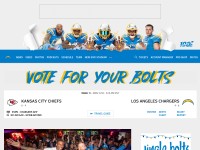 Desktop screenshot for chargers.com