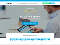 Desktop screenshot for degiro.nl