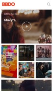 How bbdo.com looks like on a mobile device such as an iPhone.