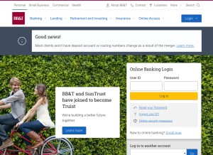 How bbt.com looks like on a tablet such as an iPad.