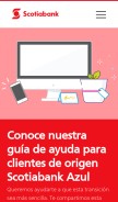 How bbva.cl looks like on a mobile device such as an iPhone.