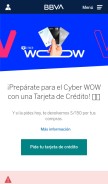 How bbva.pe looks like on a mobile device such as an iPhone.