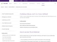 Desktop screenshot for telus.net