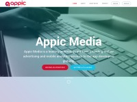 Desktop screenshot for appicmedia.com