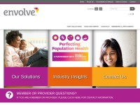Desktop screenshot for envolvehealth.com