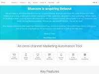 Desktop screenshot for betaout.com