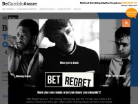 Desktop screenshot for begambleaware.org