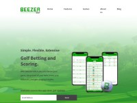 Desktop screenshot for beezergolf.com