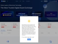 Desktop screenshot for okex.me