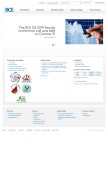 How bce.ca looks like on a mobile device such as an iPhone.