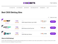 Desktop screenshot for csgo-bets.org