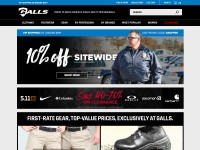 Desktop screenshot for galls.com