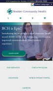How bch.org looks like on a mobile device such as an iPhone.