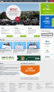 How bclc.com looks like on a mobile device such as an iPhone.
