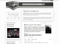 Desktop screenshot for scripts.com