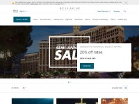Desktop screenshot for bellagio.com