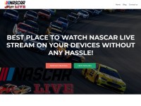 Desktop screenshot for nascar-live.com