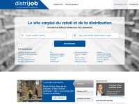 Desktop screenshot for distrijob.fr