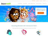 Desktop screenshot for buzzmath.com
