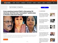 Desktop screenshot for opindia.com