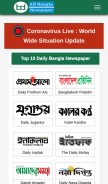 How bdallbanglanewspaper.com looks like on a mobile device such as an iPhone.
