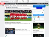 Desktop screenshot for espnscrum.com
